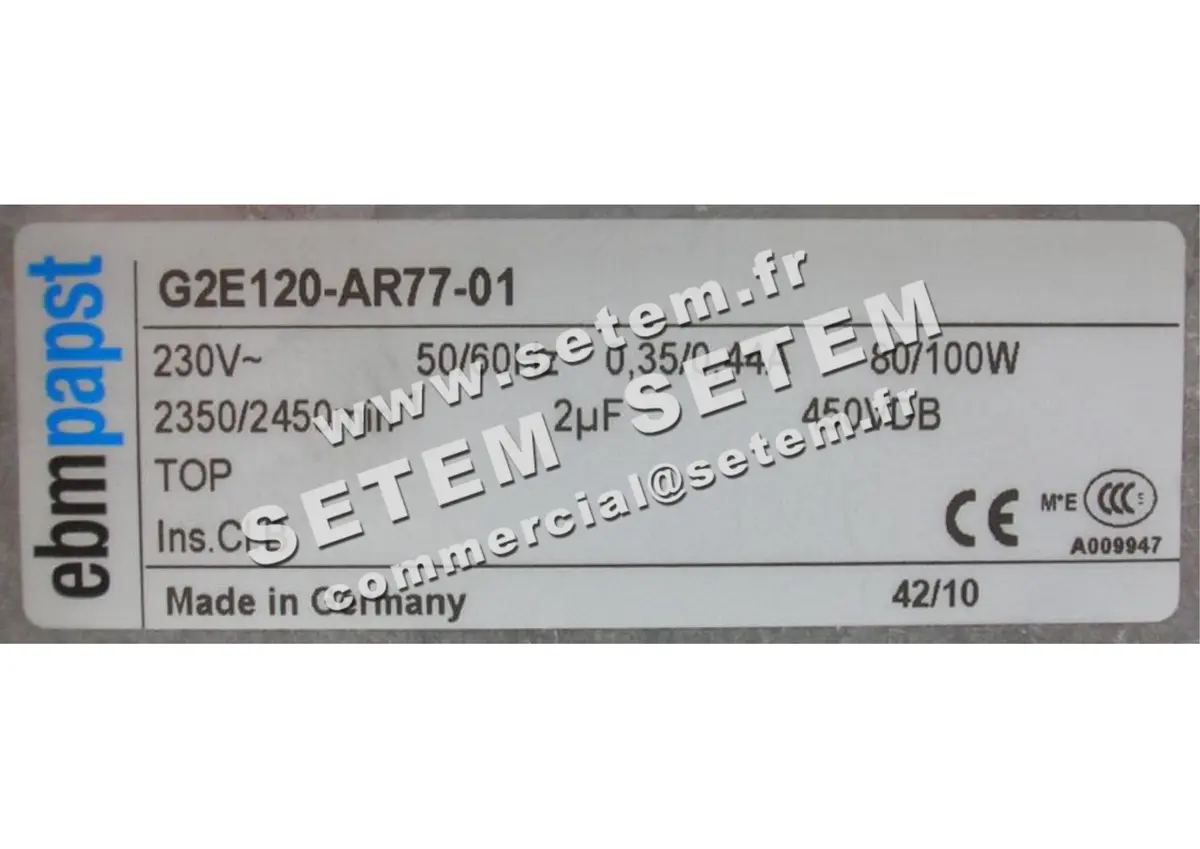 0004100006-VENTILATEUR EBMPAPST G2E120-AR77-01 5