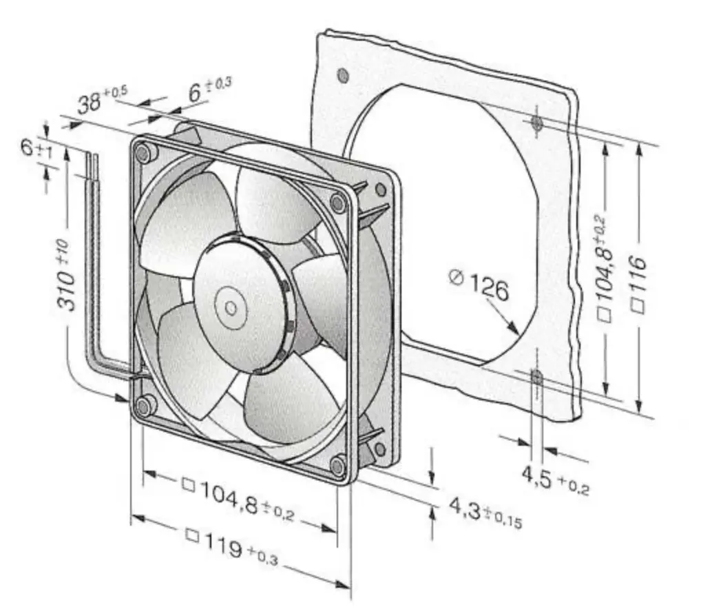 0004100247-VENTILATEUR EBMPAPST 4212NGM 2