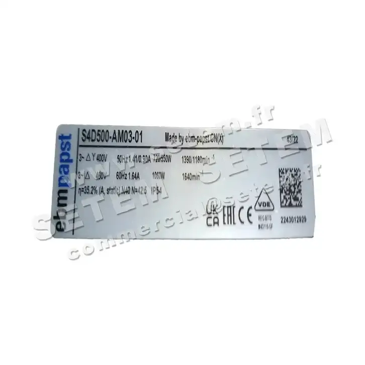 0004100454-VENTILATEUR EBMPAPST S4D500.AM03.01