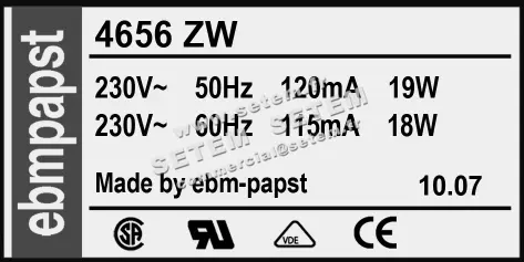 0004100663-VENTILATEUR EBMPAPST 4656ZW 3