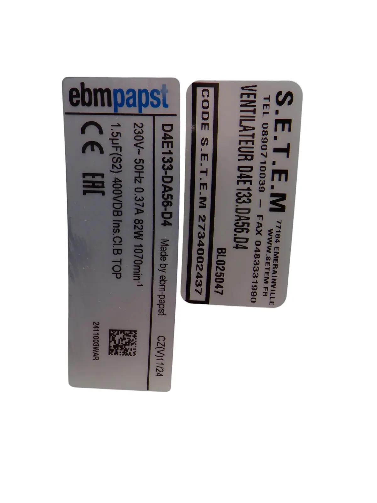 0004101491-VENTILATEUR EBMPAPST D4E133-DA56-D4 2