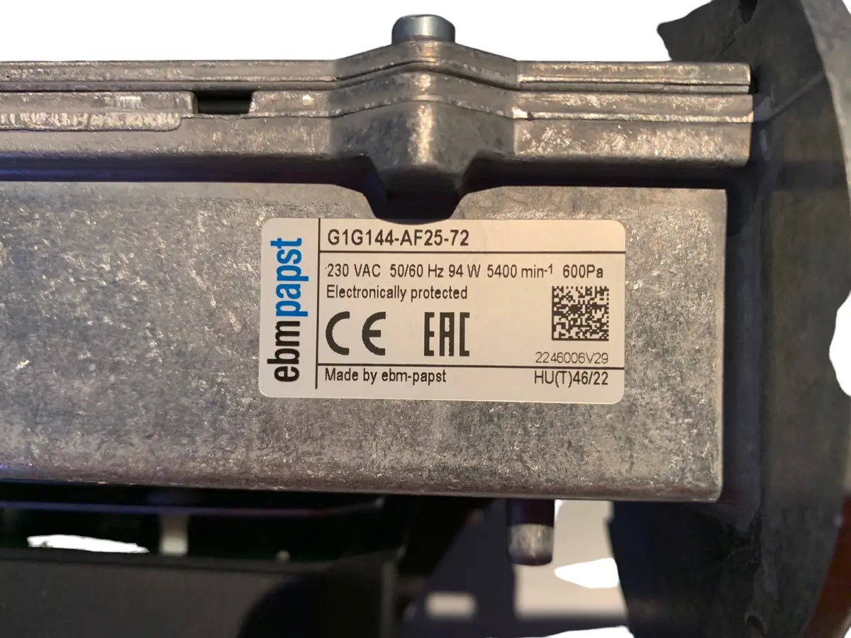0004101864-VENTILATEUR EBMPAPST G1G144-AF25-72 4