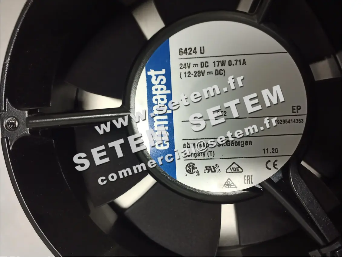 0004102147-VENTILATEUR EBMPAPST 6424U