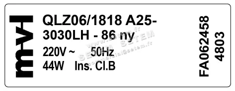 0004102726-VENTILATEUR EBMPAPST QLZ06/1818A25.3030L.86NY 2