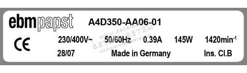 0004103529-MOTOHELICE EBMPAPST A4D350.AA06.01 4