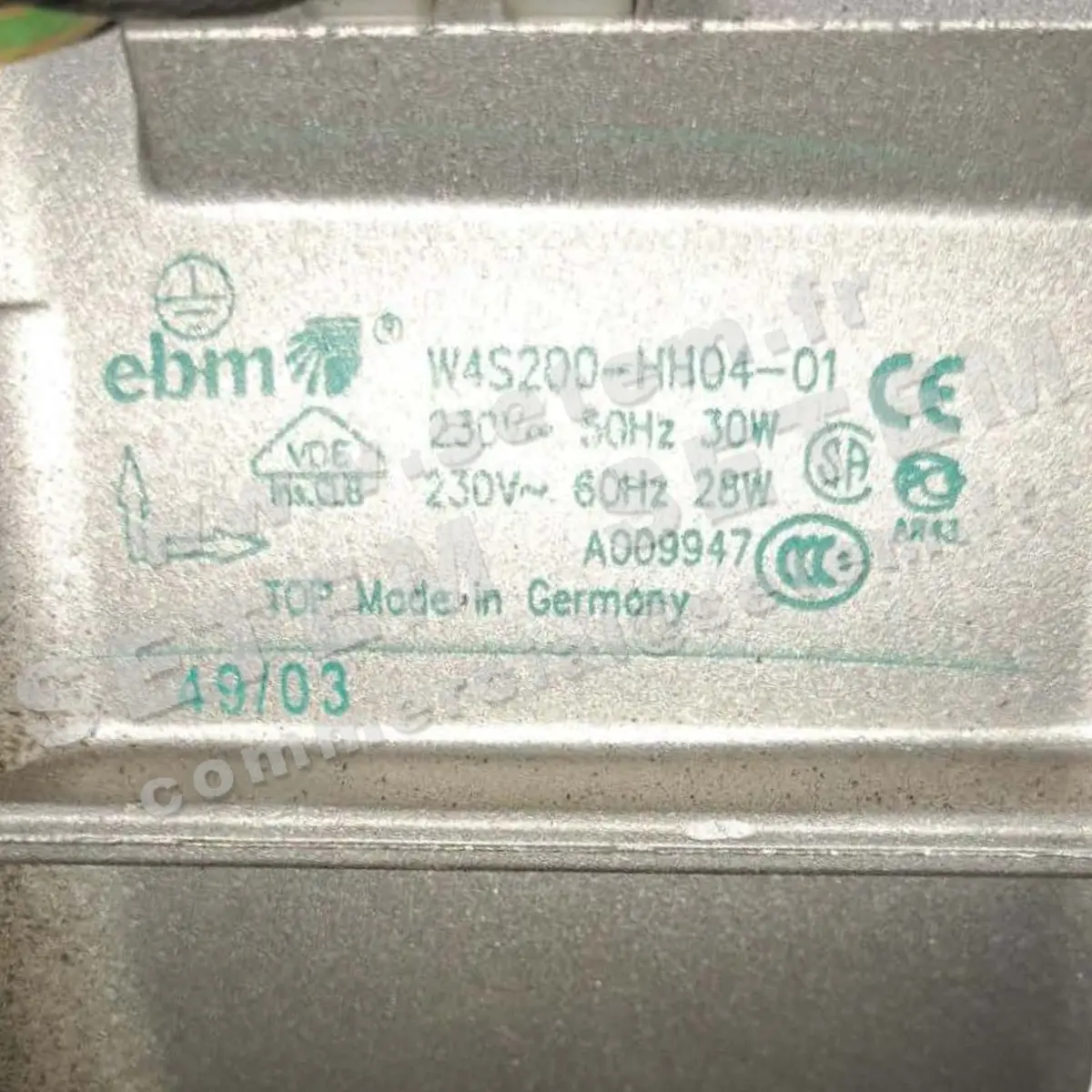 0004104706-VENTILATEUR EBMPAPST W4S200.HH04.01