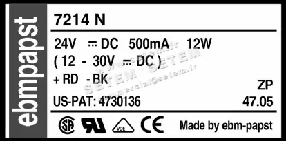 0004104805-VENTILATEUR EBMPAPST 7214N 3