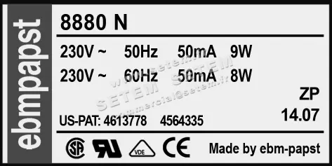 0004104818-VENTILATEUR EBMPAPST 8880N 3