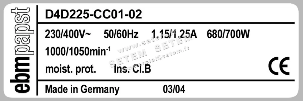 0004104832-VENTILATEUR EBMPAPST D4D225.CC01.02 3