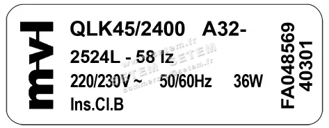 0004104870-VENTILATEUR EBMPAPST QLK45/2400A32.2524L58LZ 3