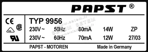 0004104947-VENTILATEUR EBMPAPST 9956 2