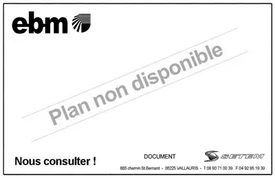 0004105022-VENTILATEUR EBMPAPST QL4/1500-2112-4420020 2