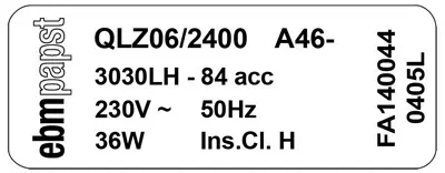 0004105039-VENTILATEUR EBMPAPST QLZ06/2400A46.3030LH84.ACC 3