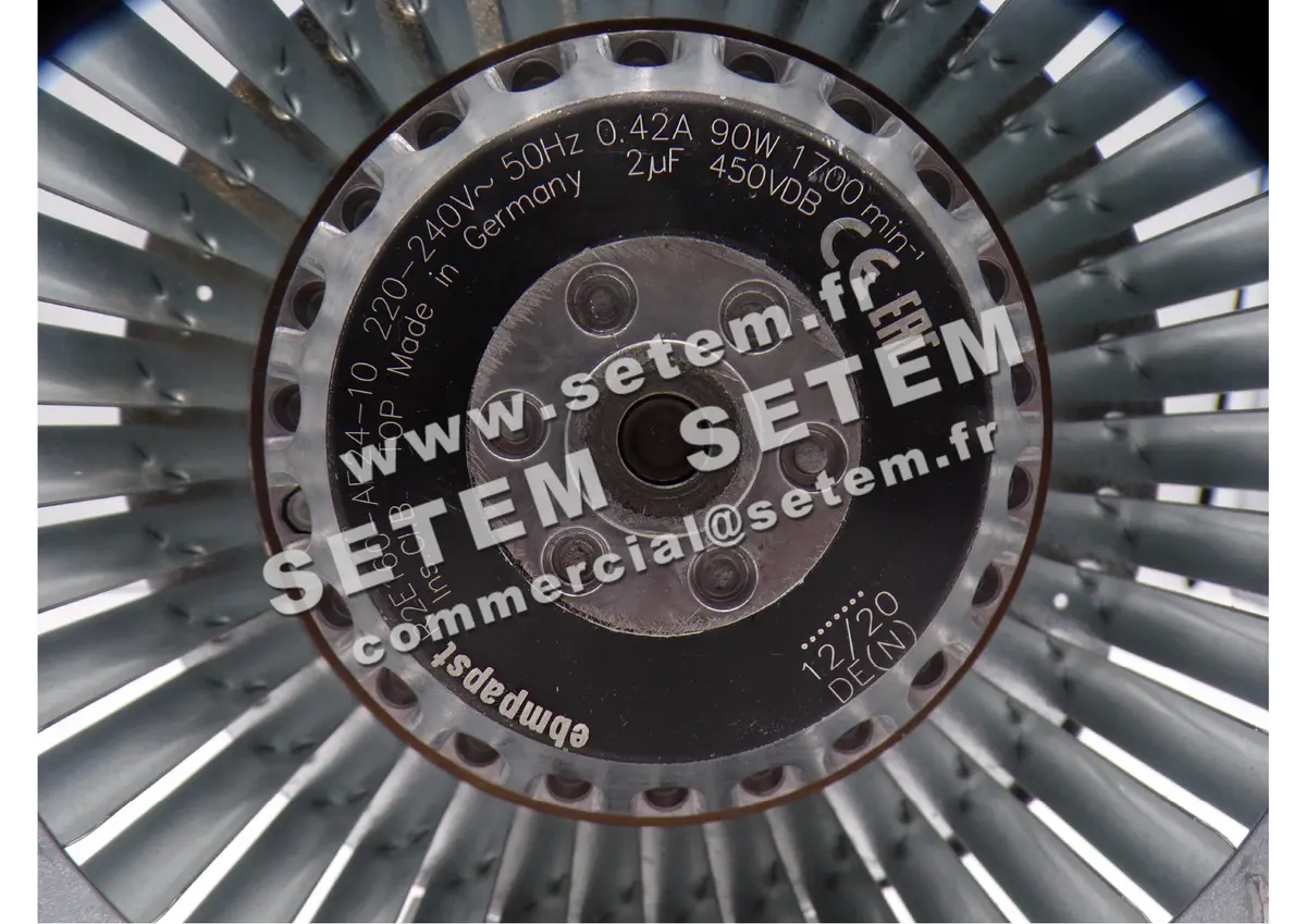 0004105117-MOTOTURBINE EBMPAPST R2E160.AF24.10 5