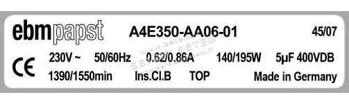 0004105130-MOTOHELICE EBMPAPST A4E350.AA06.01 3