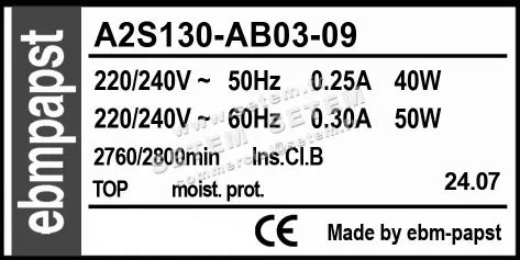 0004105145-MOTOHELICE EBMPAPST A2S130.AB03.09 2