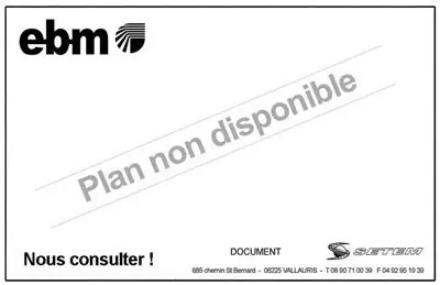 0004105168-MOTOTURBINE EBMPAPST R2E220-AA40-12 2