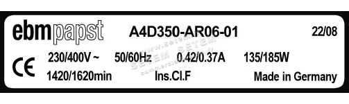 0004105220-MOTOHELICE EBMPAPST A4D350.AR06.01 3