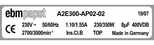 0004105313-MOTOHELICE EBMPAPST A2E300.AP02.02 3