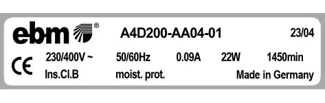 0004105315-MOTOHELICE EBMPAPST A4D200.AA04.01 3