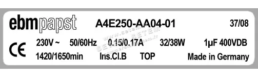 0004105327-MOTOHELICE EBMPAPST A4E250.AA04.01 3