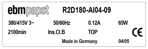 0004105334-MOTOTURBINE EBMPAPST R2D180.AI04.09 2