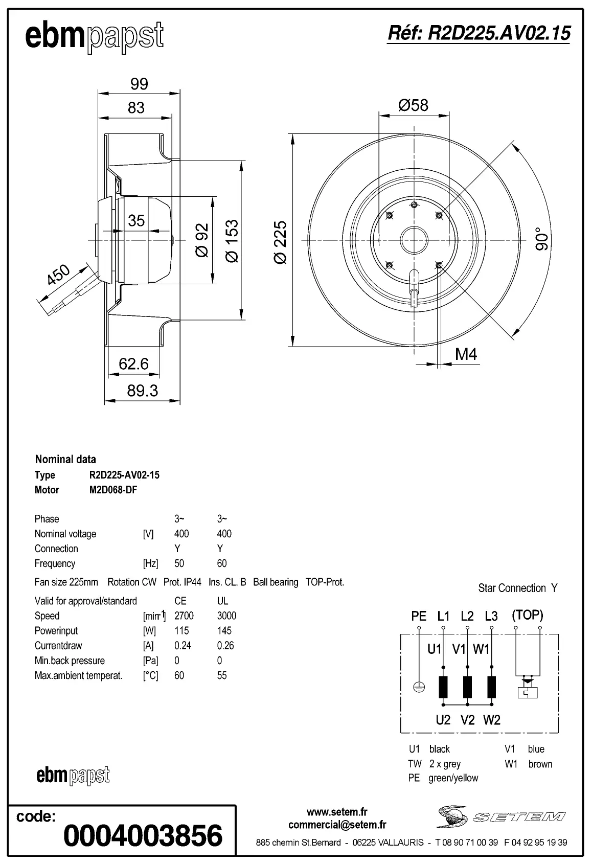 0004105343-MOTOTURBINE EBMPAPST R2D225.AV02.15