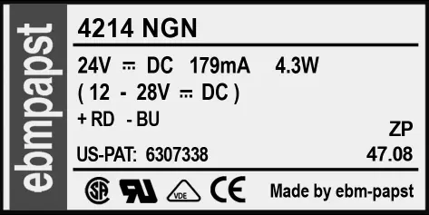 0004105435-MOTOHELICE EBMPAPST A3G800.AT21.01 2