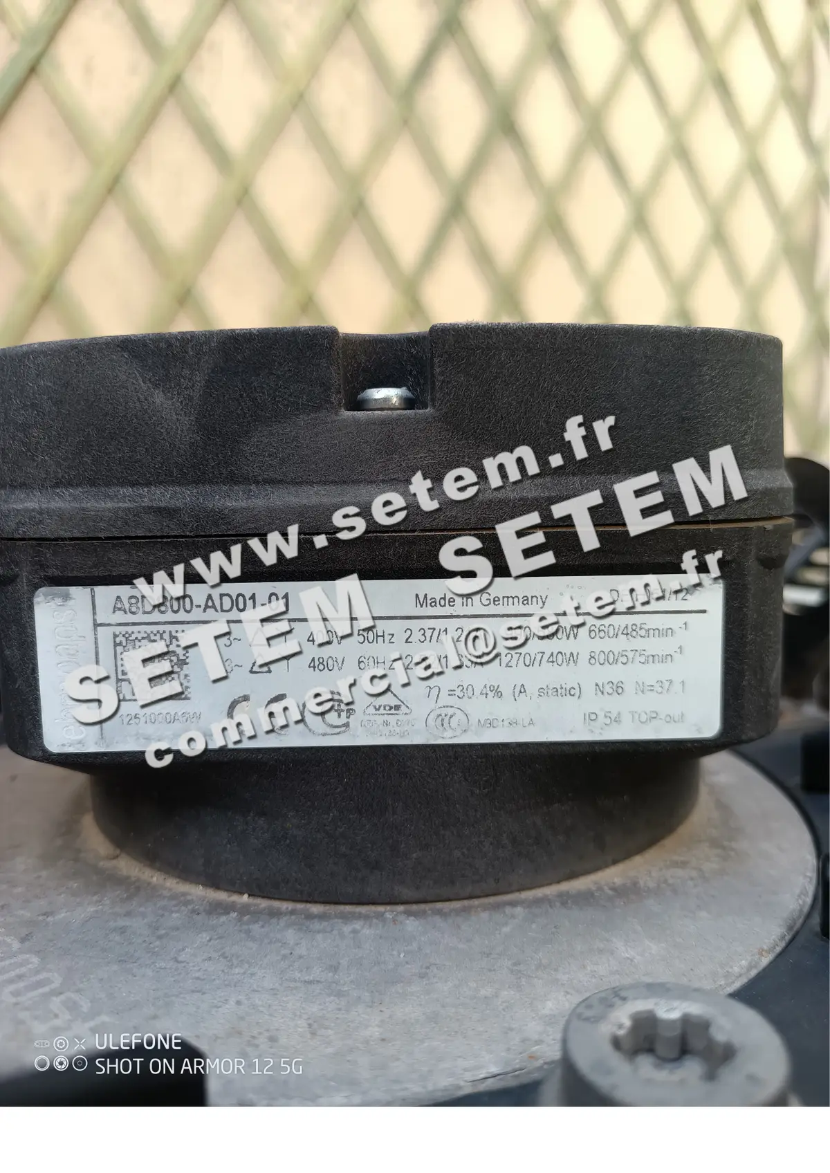 0004107015-MOTOHELICE EBMPAPST A8D800.AD01.01