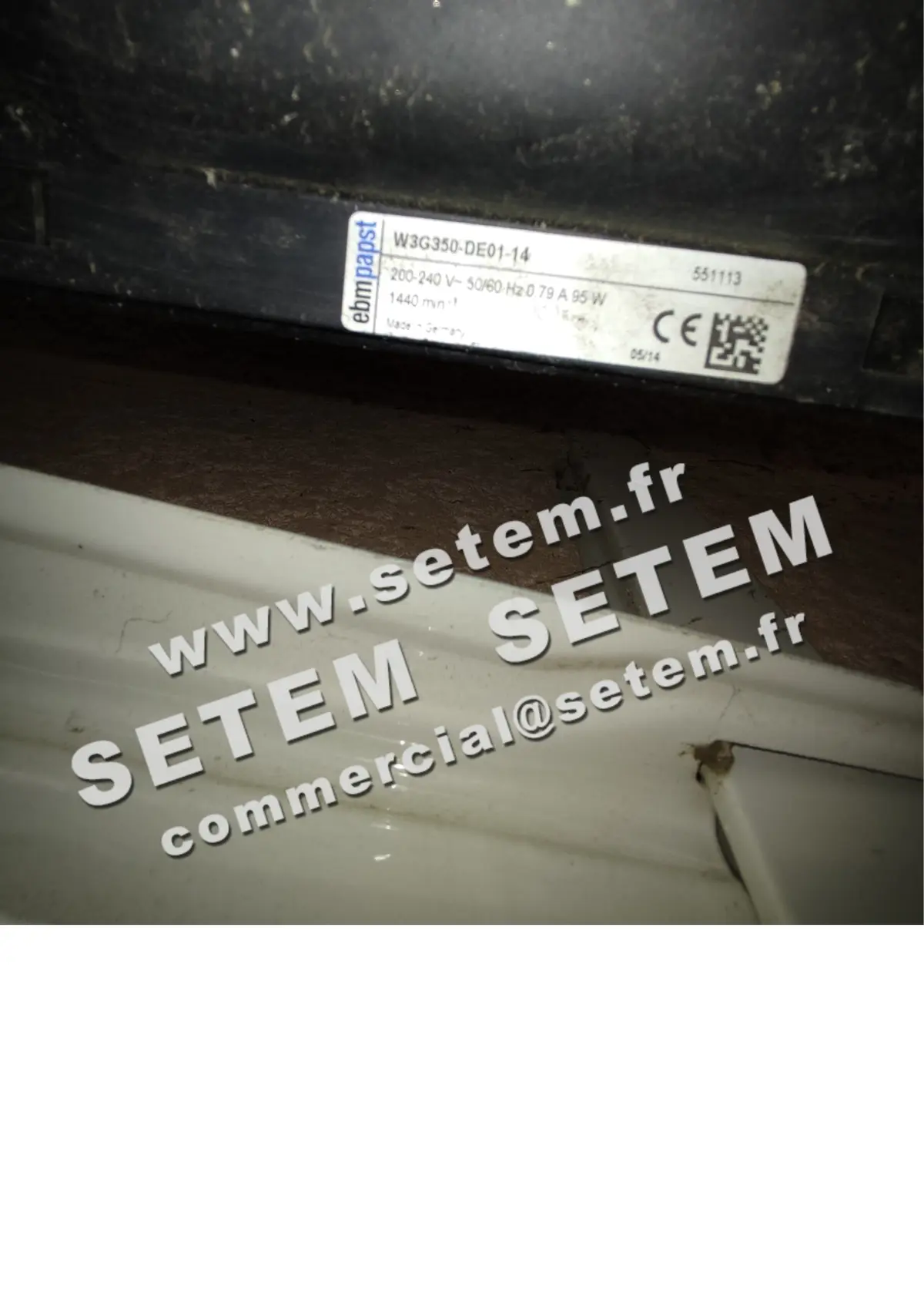 0004109423-VENTILATEUR EBMPAPST W3G350.DE01.14 2