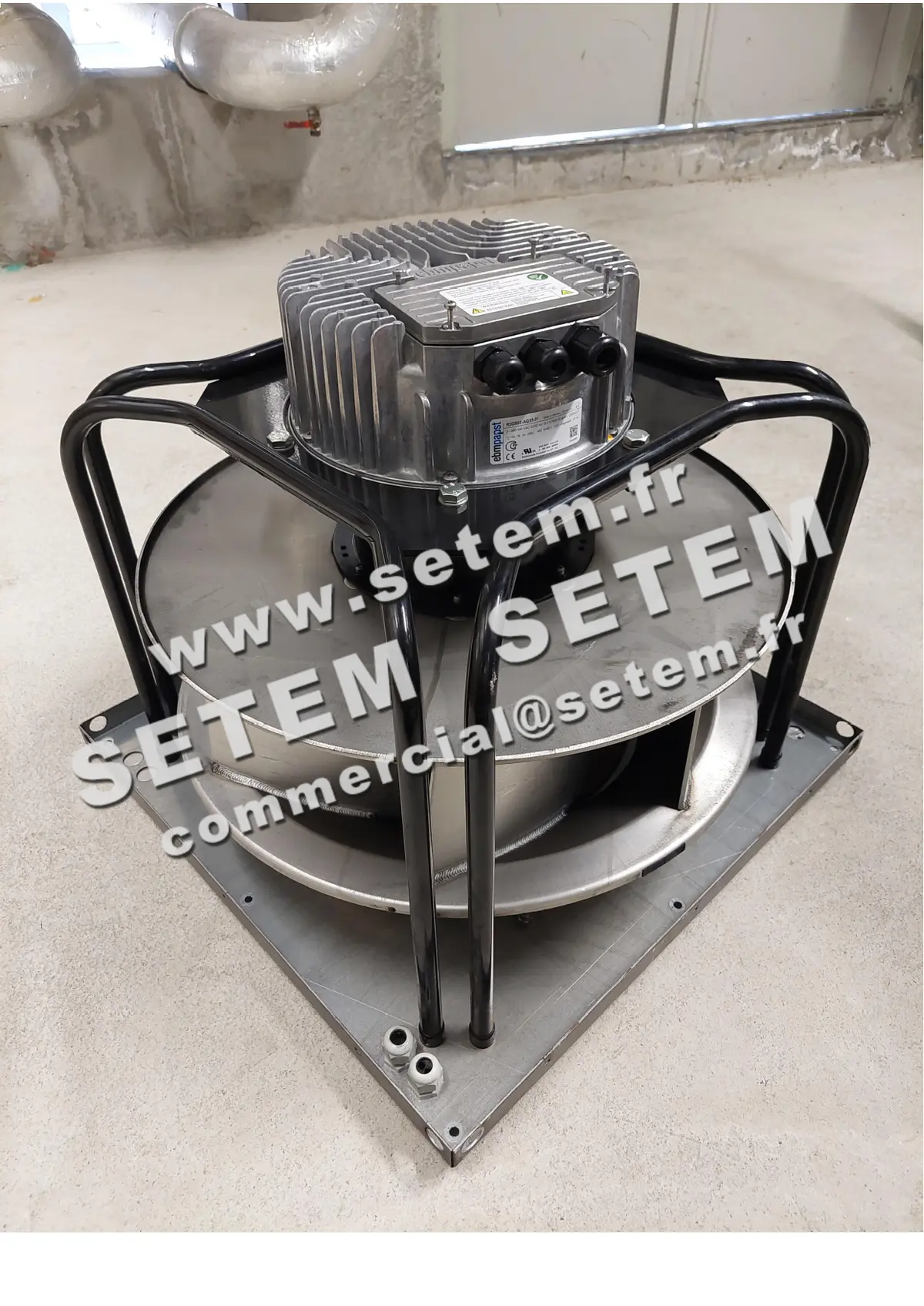 0004109625-MOTOTURBINE EBMPAPST R3G500-AQ33-01