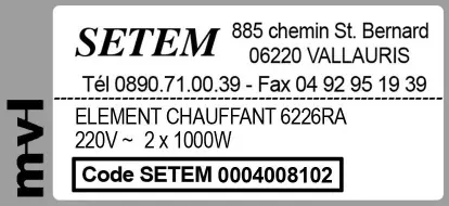 0004109999-ELEMENT CHAUFFANT 6226RA EBMPAPST 2