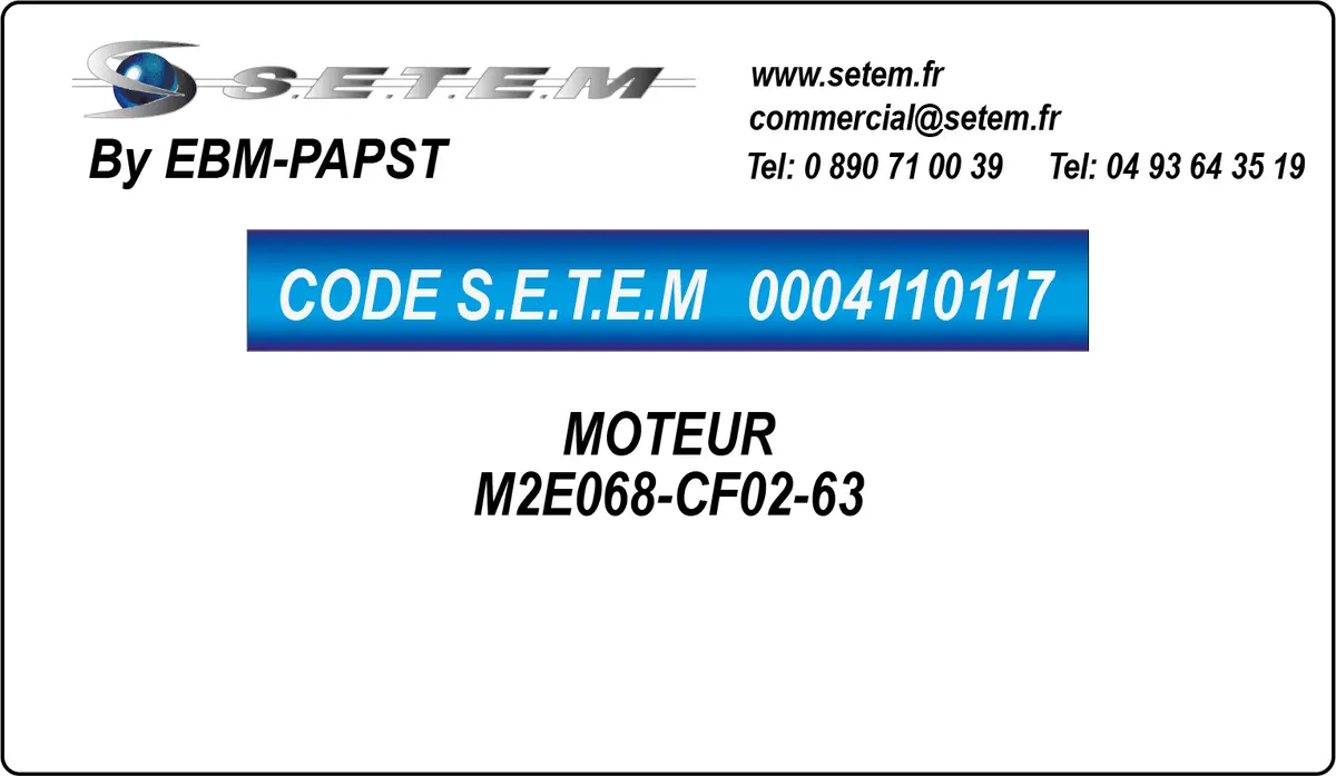 0004110117-MOTEUR EBMPAPST M2E068-CF02-63