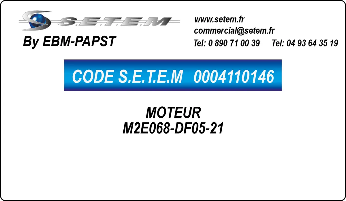 0004110146-MOTEUR EBMPAPST M2E068-DF05-21