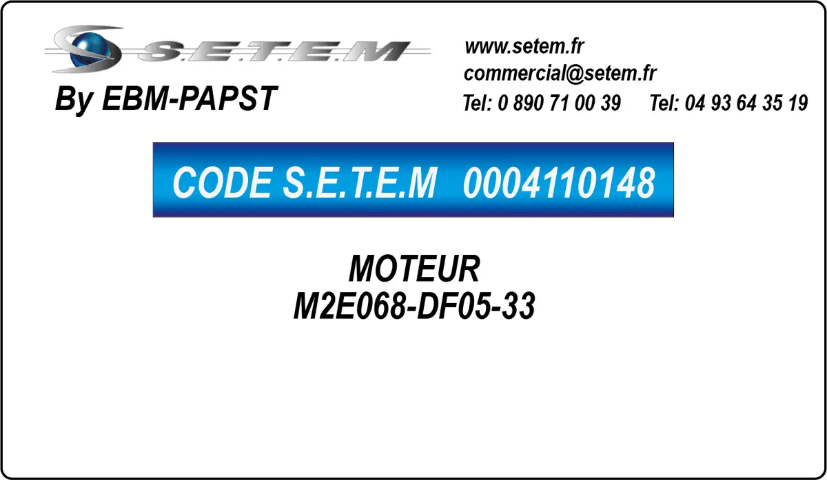 0004110148-MOTEUR EBMPAPST M2E068-DF05-33