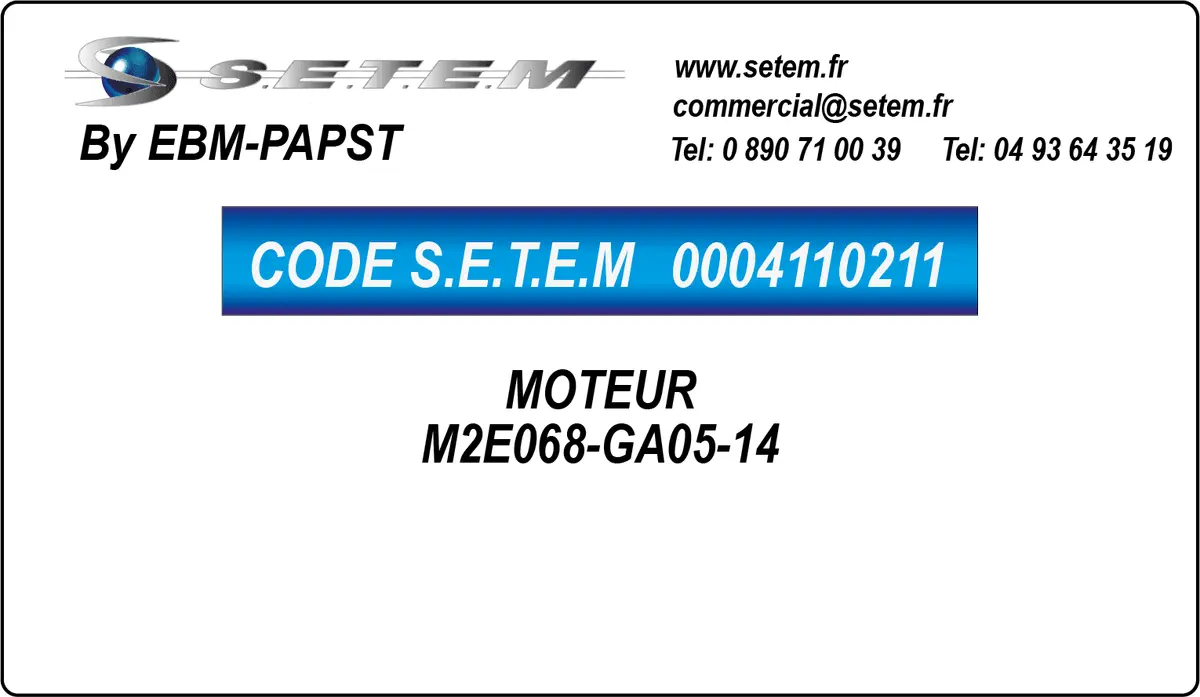0004110211-MOTEUR EBMPAPST M2E068-GA05-14