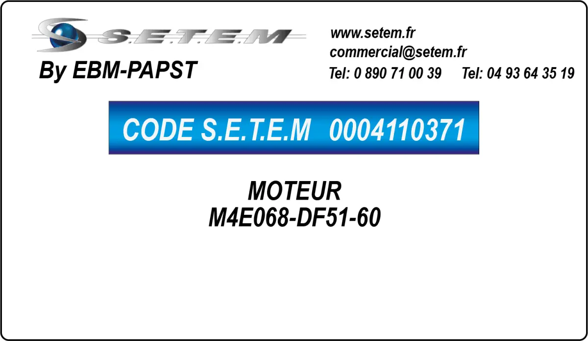 0004110371-MOTEUR EBMPAPST M4E068-DF51-60