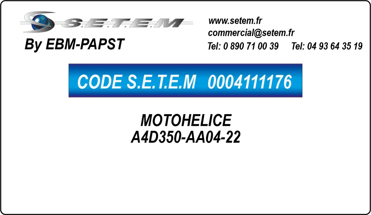 0004111176-MOTOHELICE EBMPAPST A4D350-AA04-22