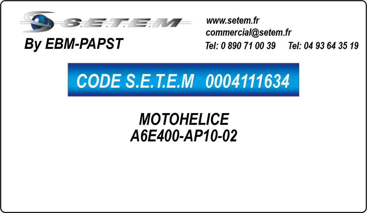 0004111634-MOTOHELICE EBMPAPST A6E400-AP10-02