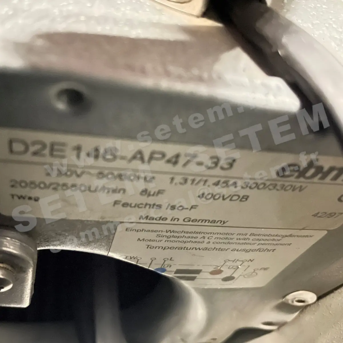 0004200315-VENTILATEUR EBM D2E146-AP47-33