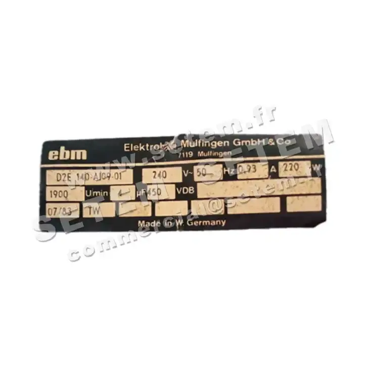 VENTILATEUR D2E140-AI09-01 2