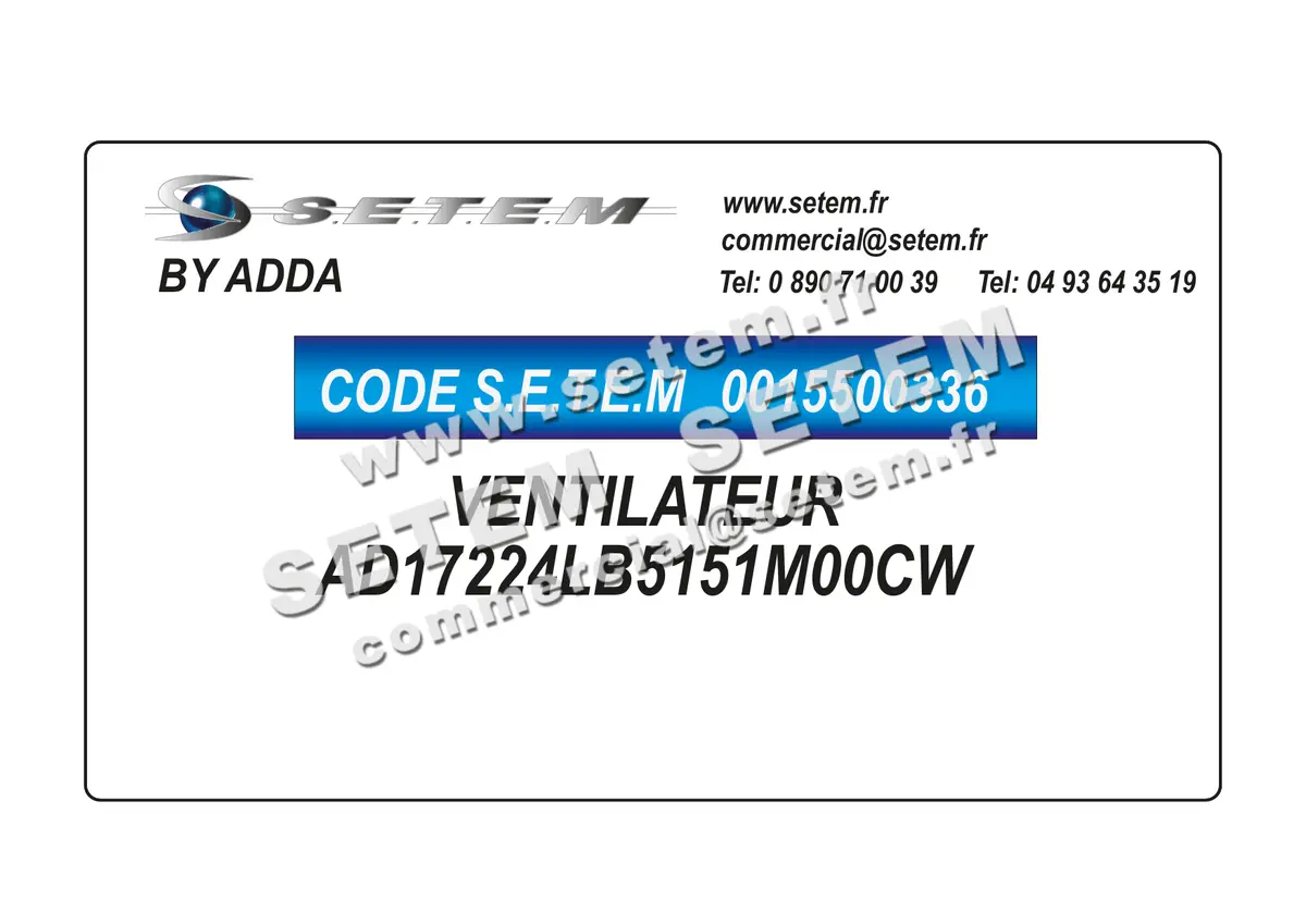 0015500336-VENTILATEUR ADDA AD17224LB5151M00CW
