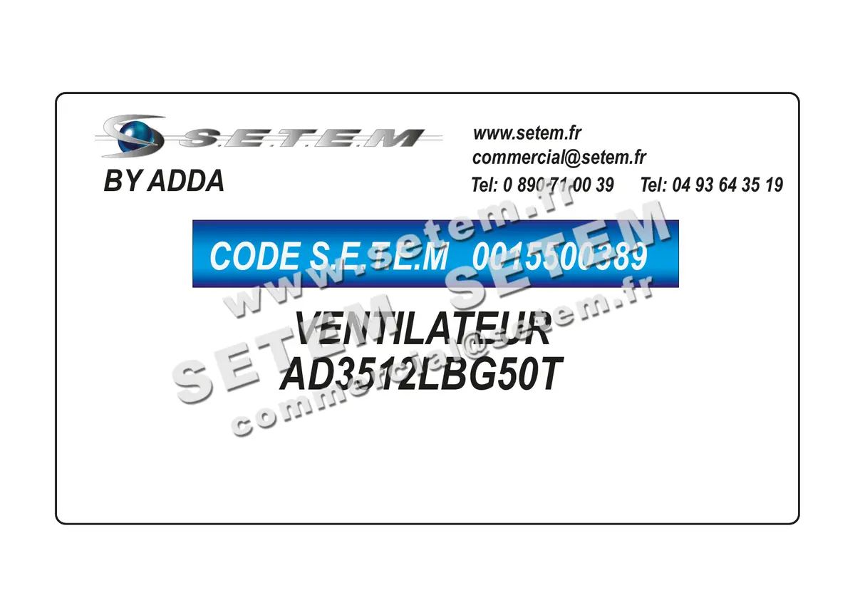 0015500389-VENTILATEUR ADDA AD3512LBG50T