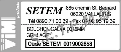 0019002858-BOUCHON GALVA GRILLAGE D315MM VIM 3