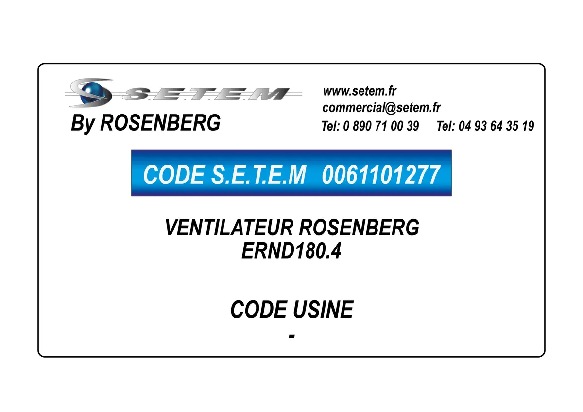 0061101277-VENTILATEUR ROSENBERG ERND180.4