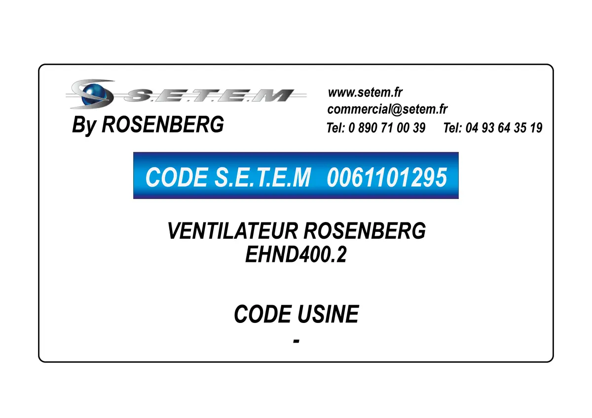 0061101295-VENTILATEUR ROSENBERG EHND400.2