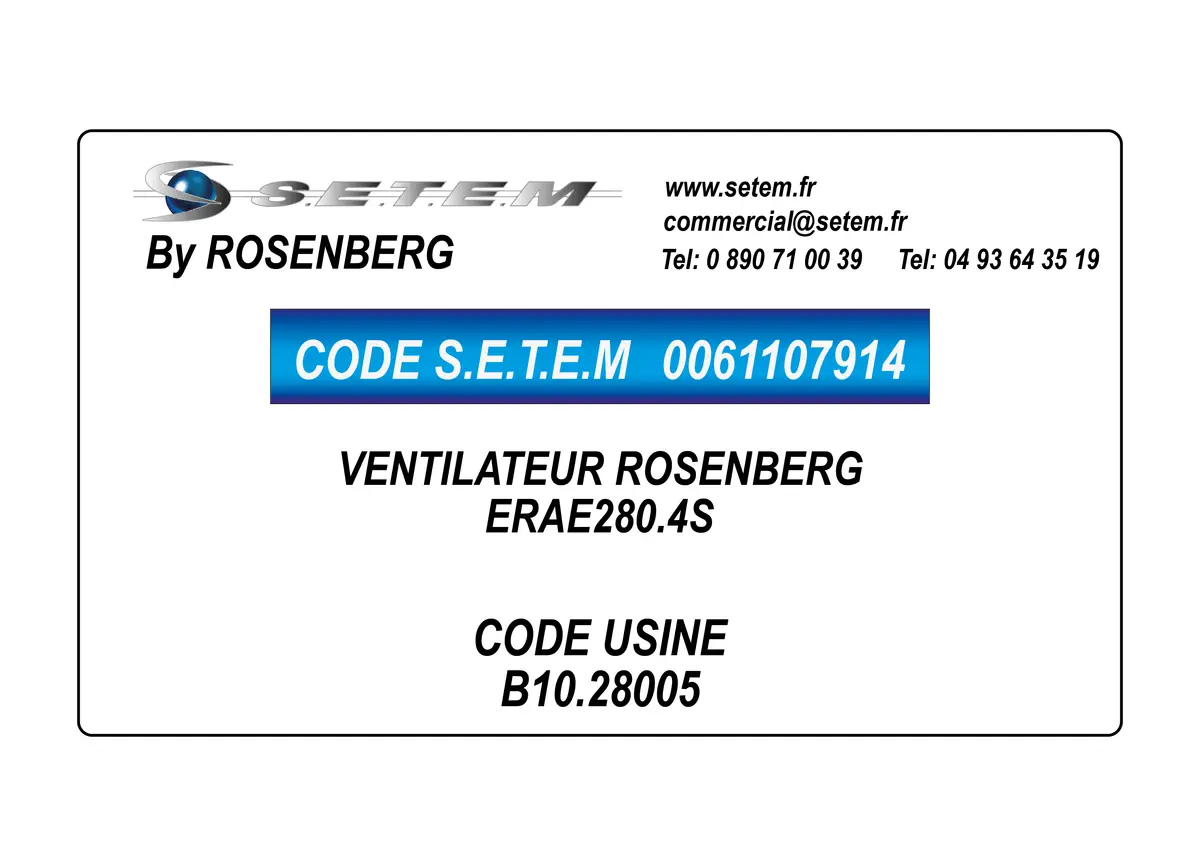 0061107914-VENTILATEUR ROSENBERG ERAE280.4S *B10.28005*