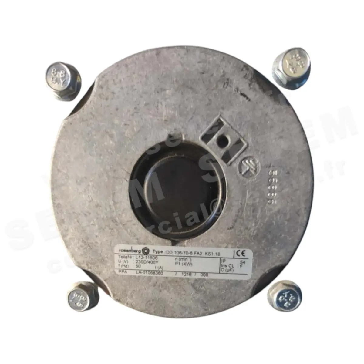 0061109174-MOTEUR ROSENBERG DD106-70-6FA3KS1.18 *L12-11506*