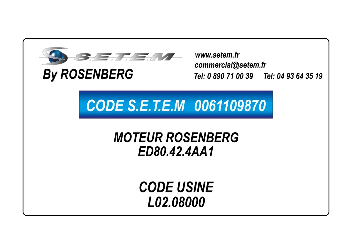 0061109870-MOTEUR ROSENBERG ED80.42.4AA1 *L02.08000*