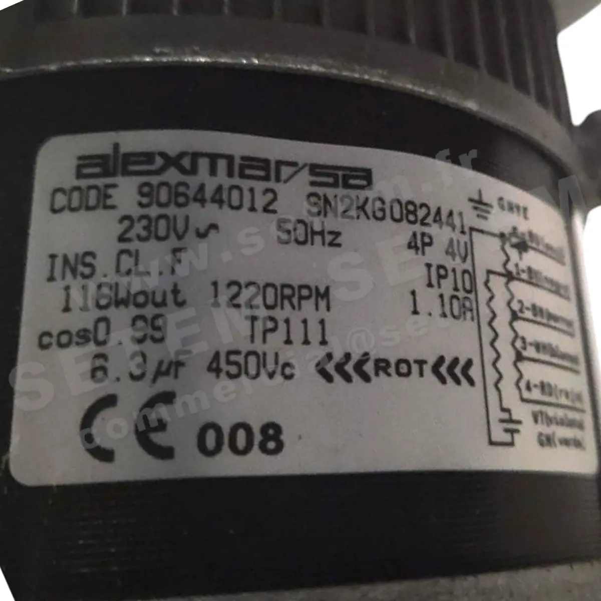 0075004012-MOTEUR ALEXMAR 90644012